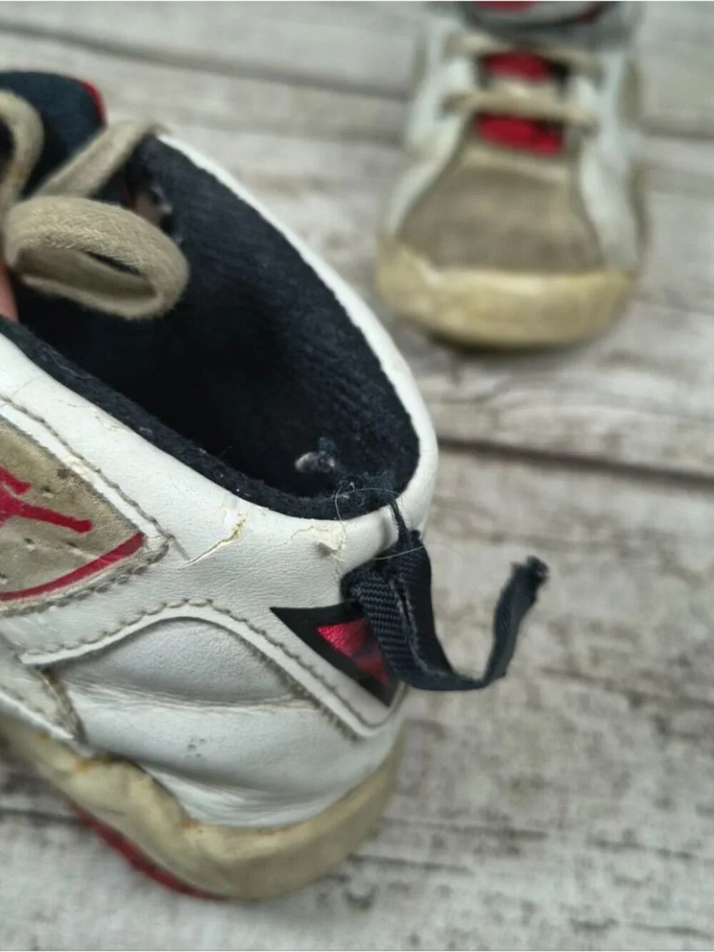1992 Og Baby Nike Air Jordan 6 Hare Bugs Bunny Infant Toddler Original Vintage - Picture 6 of 15